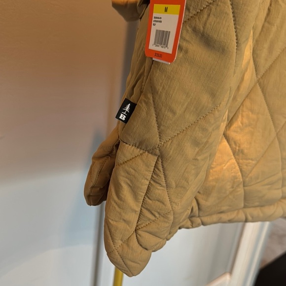 Russ Quilted Camel Puffer Jacket NWT M - Picture 7 of 14